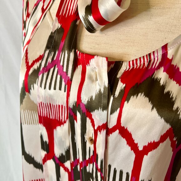 Escada 100% Silk Mini Dress - Picture 5 of 7